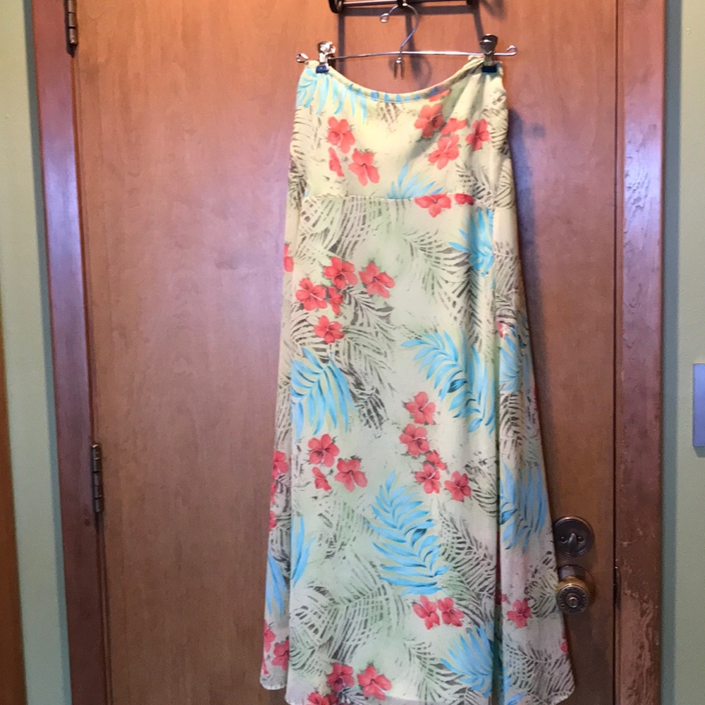 Cold water Creek maxi Skirt 1x